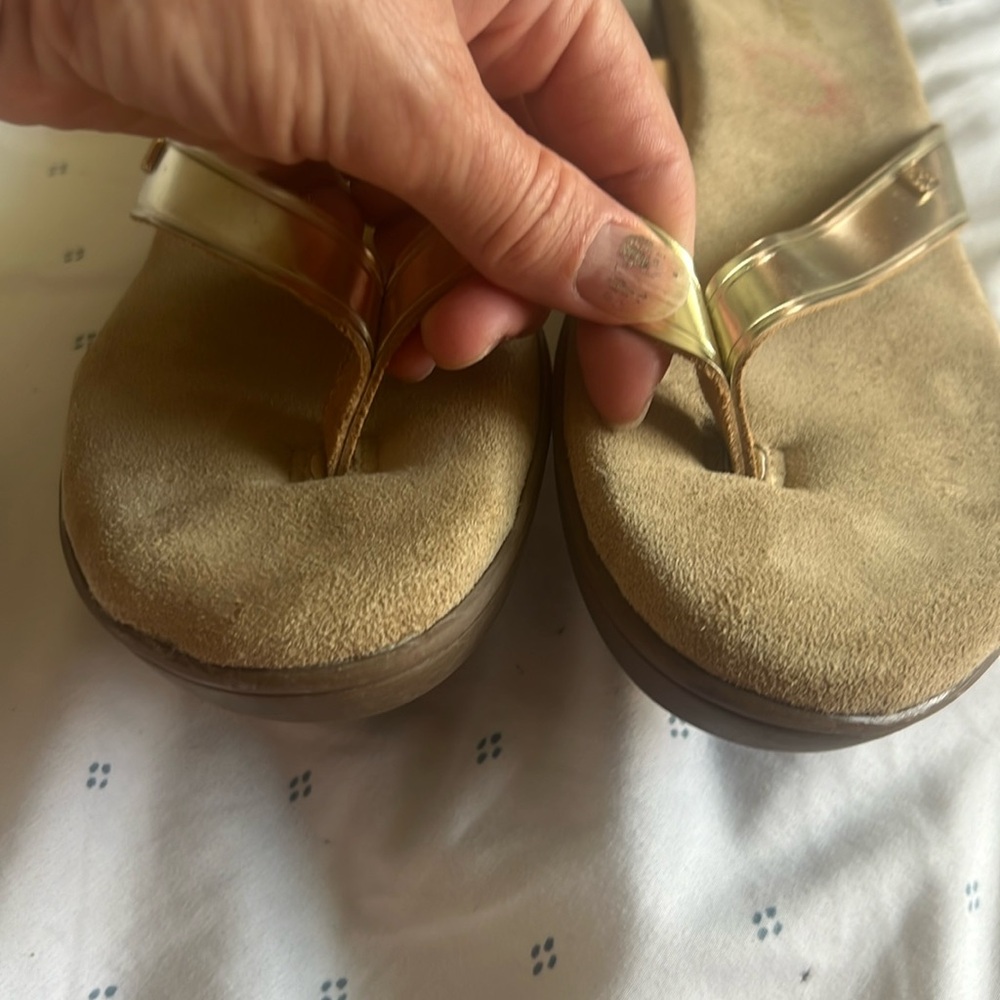 G. H. Bass & Co. Leather Upper womens 8.5 Sunjuns Sandals, good condition - Picture 2 of 12